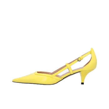 PINKO Slim Heel High Heels 5cm Women's Yellow