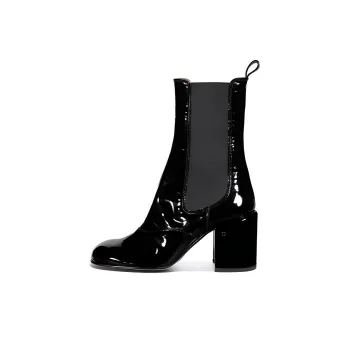 Laurence Dacade Short Chelsea Boots 8cm Women's Black