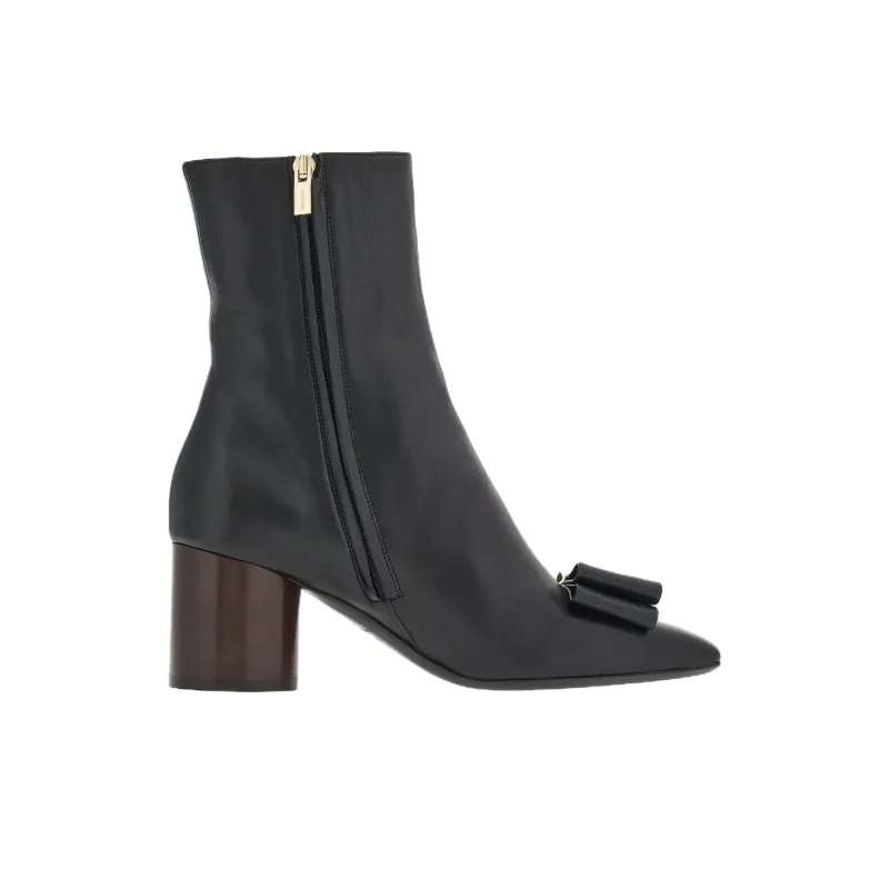 FERRAGAMO 60mm Bow-detail Ankle Boots-1