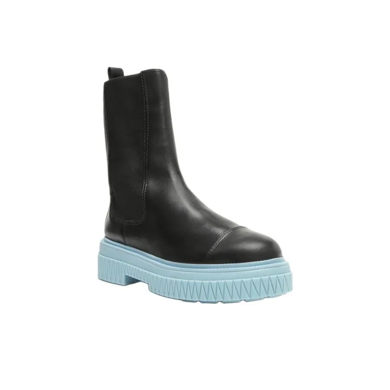 Schutz Short Chelsea Boots 5cm Women's Black-2