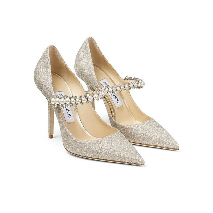 Jimmy Choo Baily 100mm Pearl embellished Pumps-2