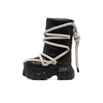 RICK OWENS/RO Ankle Boots Men's Black