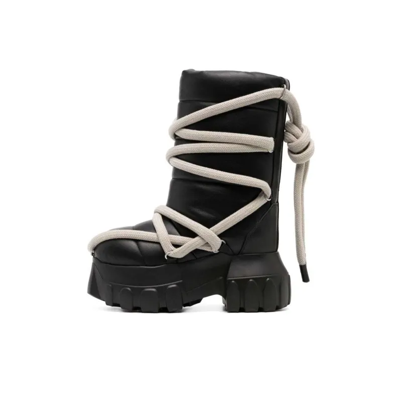 RICK OWENS/RO Ankle Boots Men's Black-0