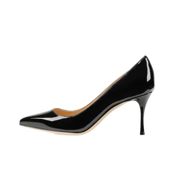 SERGIO ROSSI Godiva Slim Heel High Heels 7.5cm Women's Black