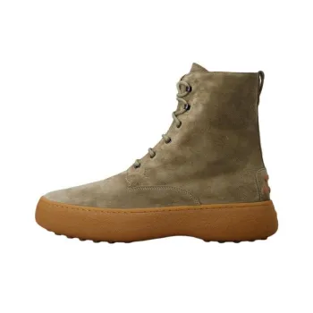 TOD'S W.G. Lace-up Leather Boots