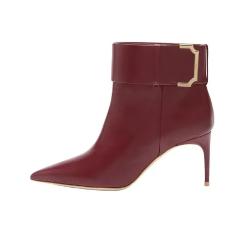 Malone Souliers Rossella Ankle Boots 7cm Women's Red