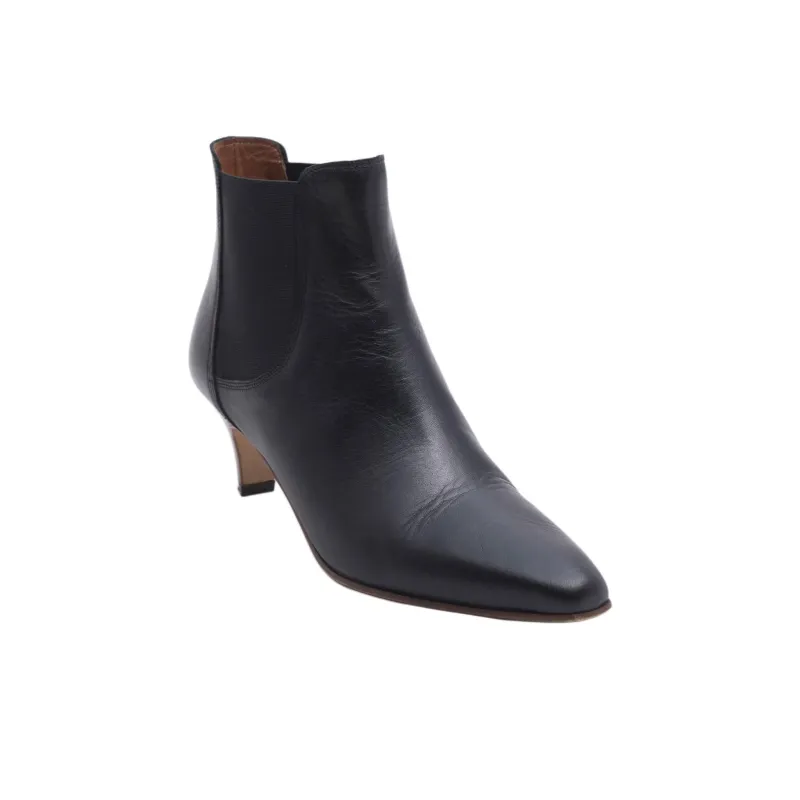 MICHEL VIVIEN Short Chelsea Boots 5.5cm Women's Black-2