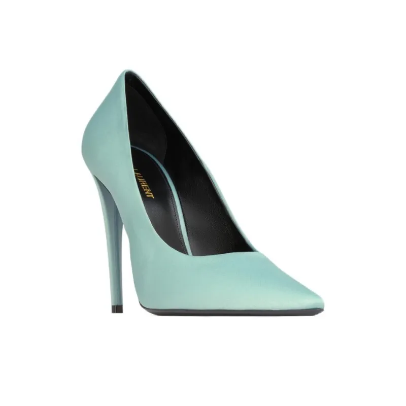 SAINT LAURENT Monceau Pointed Toe Pumps-2