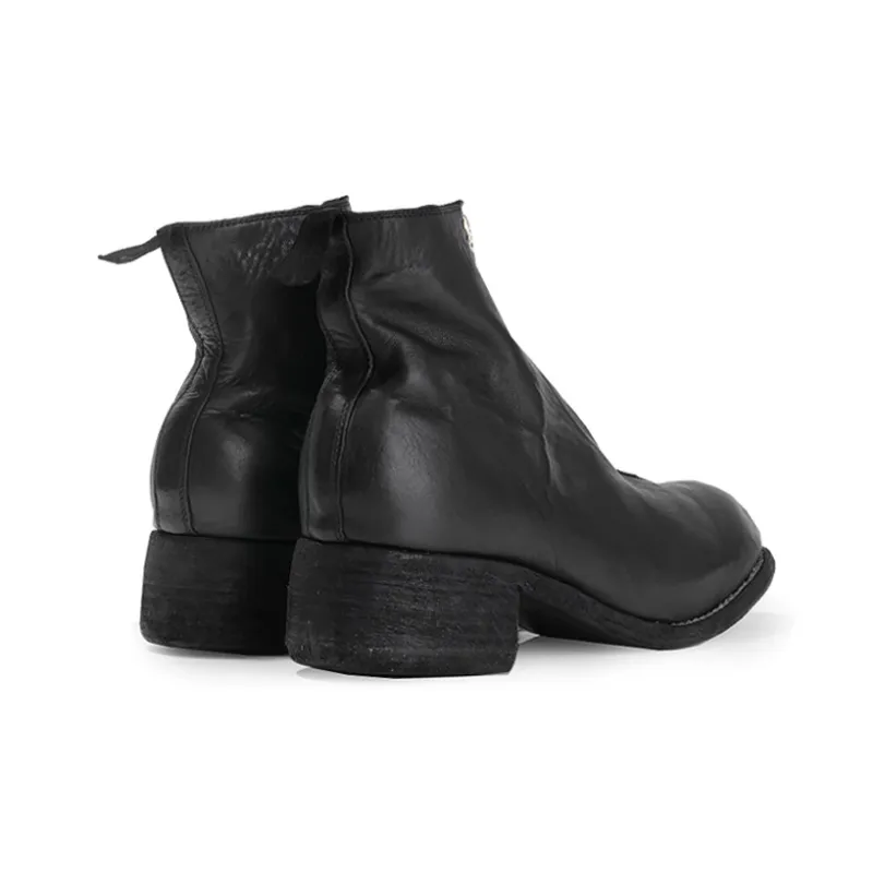 GUIDI Zip-up Ankle Boots-2