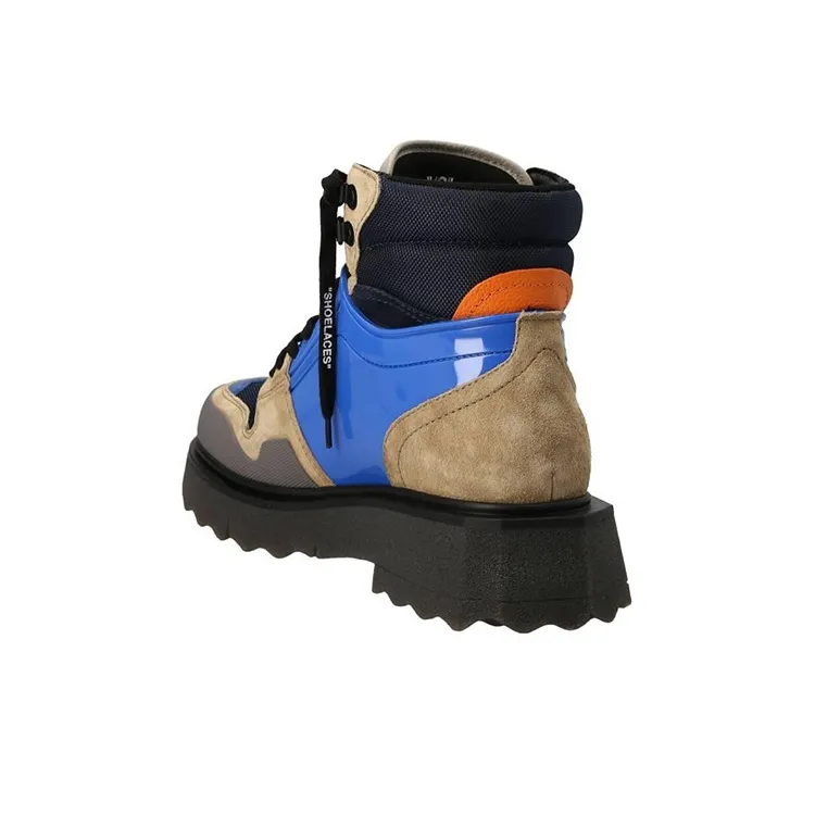 OFF-WHITE Hiking Sponge Sneakerboot Turquoise-3