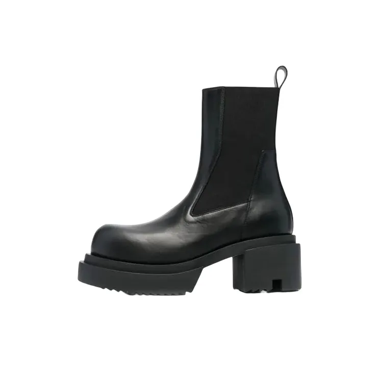 RICK OWENS Beatle Bogun 60mm Leather Boots-0