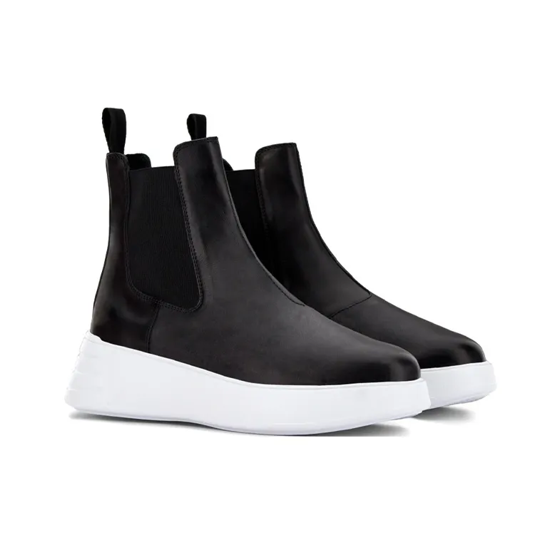 HOGAN Rebel Leather Chelsea Boots Women's-2