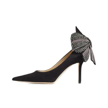 Jimmy Choo LOVE 85 Slim Heel High Heels 8.5cm Women's Black
