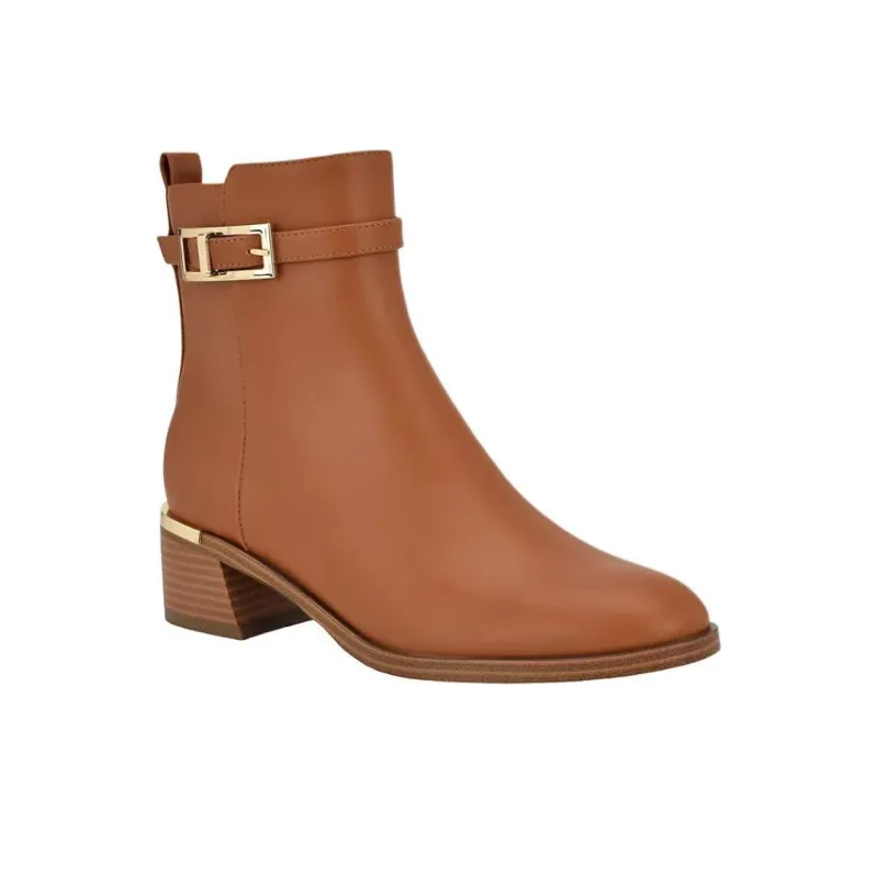 CALVIN KLEIN Jallis Ankle Boots 4.5cm Women's Brown-1