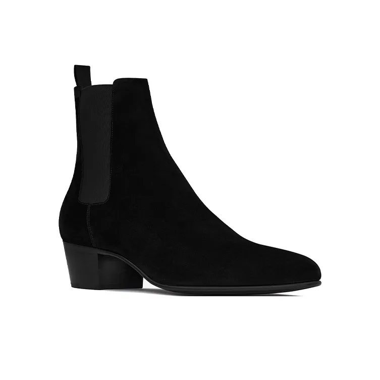 SAINT LAURENT Joey Chelsea Boots Men's Black-2