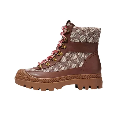 COACH Ankle Boots Women's Brown