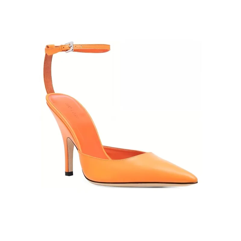 By Far Ankle Strap 70mm Pumps-2