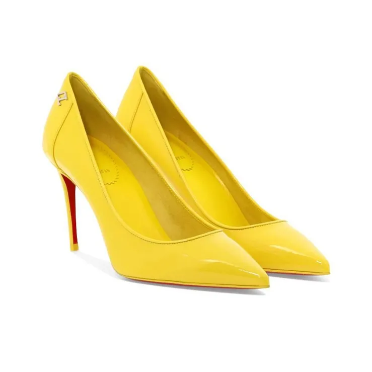 CL LUBOTING High Heels Women's Yellow-1