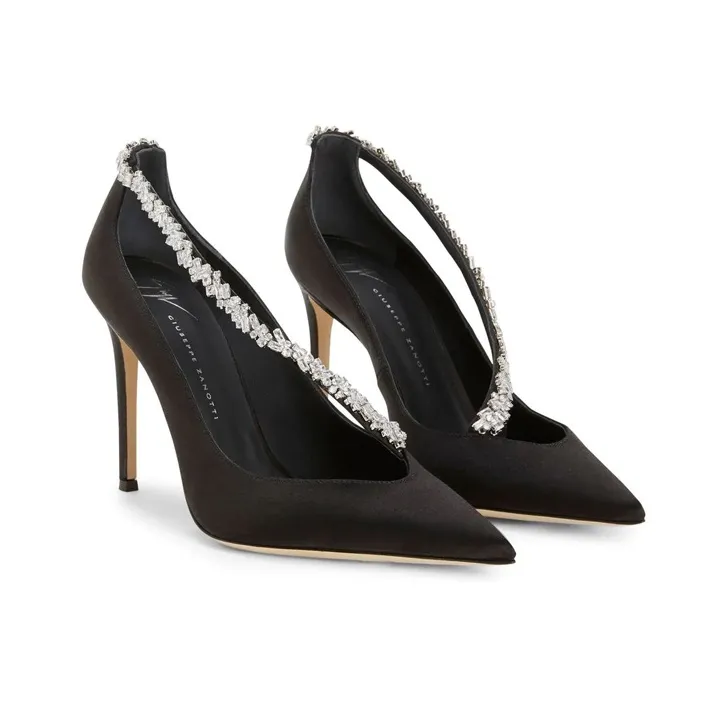 Giuseppe Zanotti Filipa Crystal Embellished Pumps-2