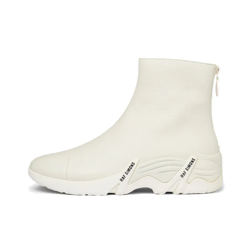 RAF SIMONS Cyclon Ankle Boots Men's White-0