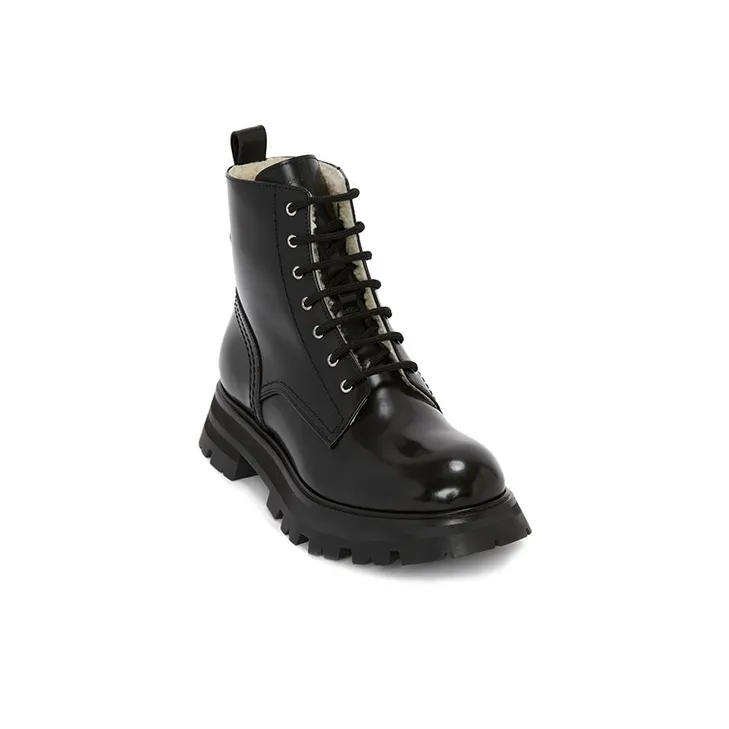 Alexander McQueen Combat Ankle Boots-2