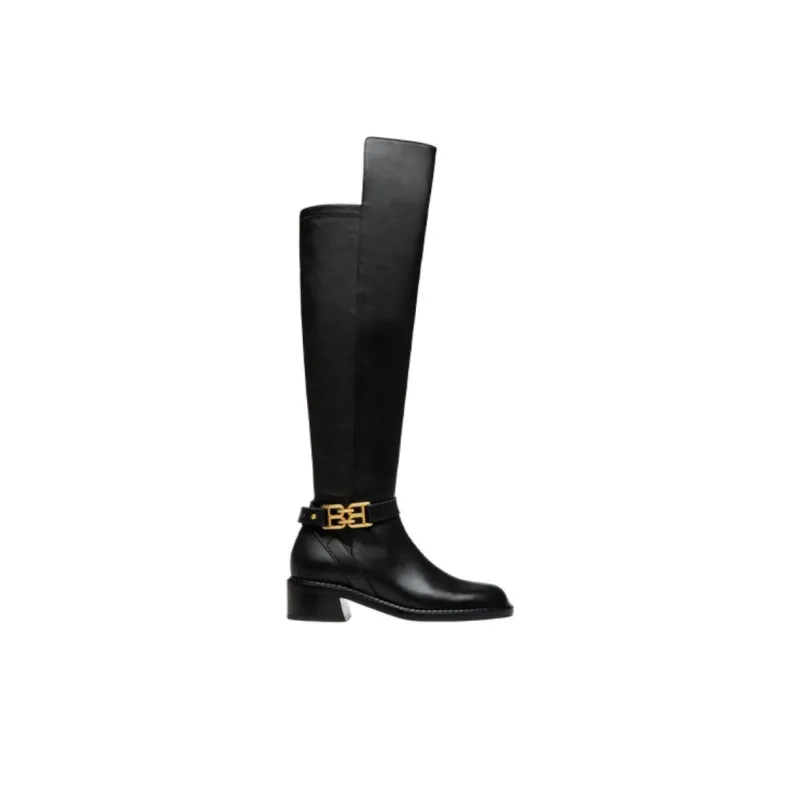 BALLY Eloire Leather Long Boots-1