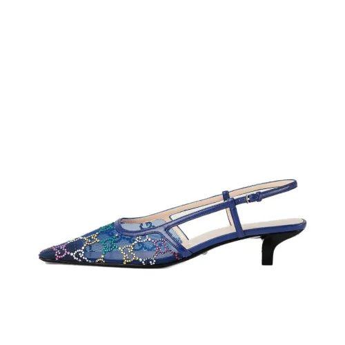 GUCCI 30mm GG Crystal-embellished Pumps