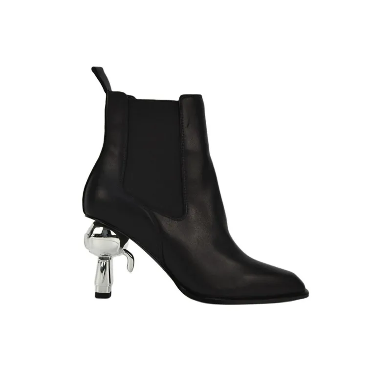 KARL LAGERFELD / Karl Lagerfeld Jeans K/Ikonik Heel Ankle Boots Women's-1