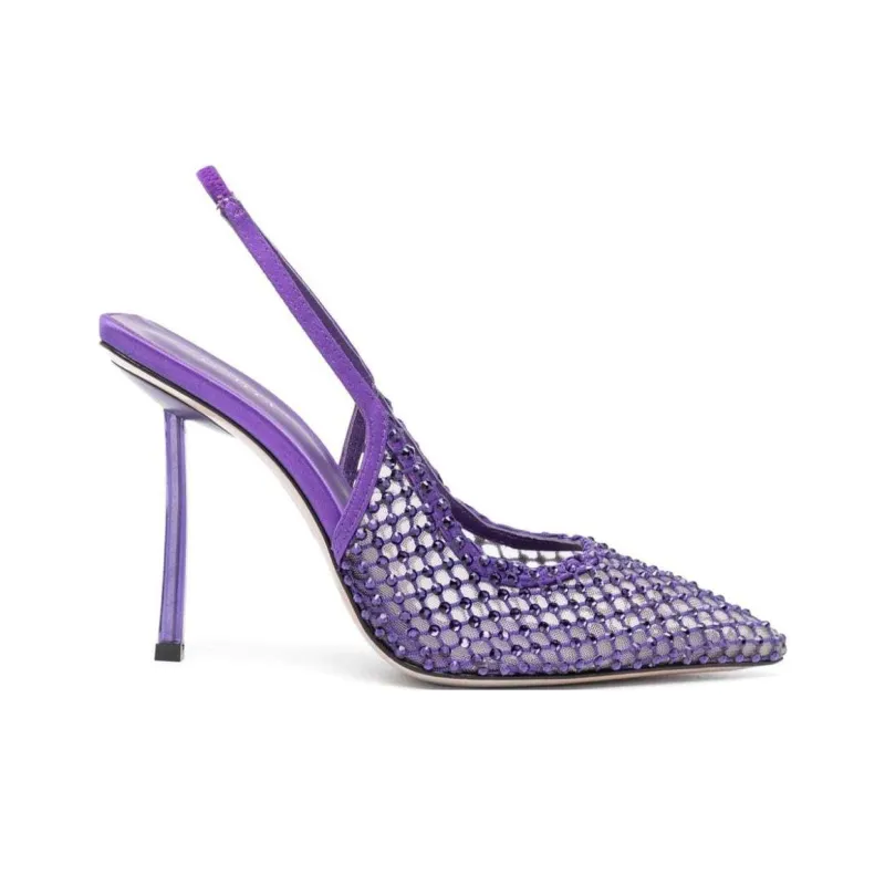Le Silla Gilda 100mm Slingback Pumps-1