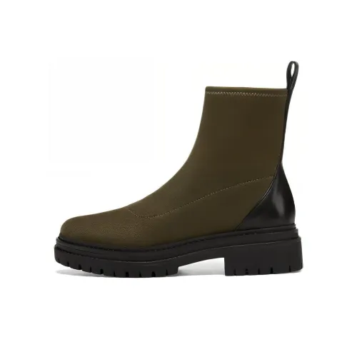 MICHAEL KORS Ankle Boots Women's Green