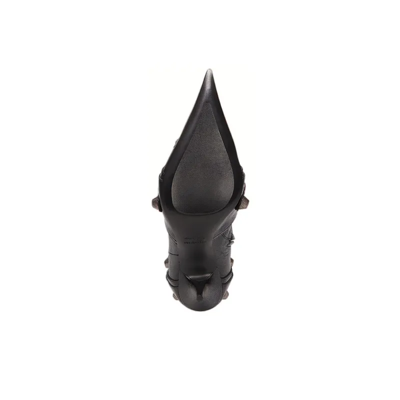 Balenciaga Cagole Pointed Toe Boots Women's-5