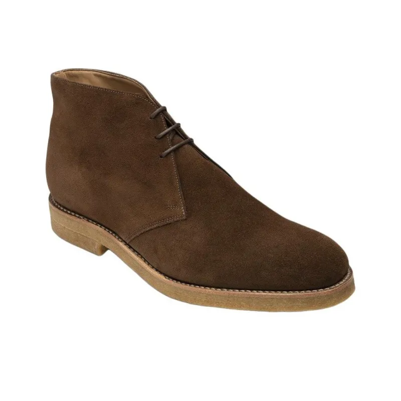 LOAKE Rivington Ankle Boots Men's Dark Brown-2