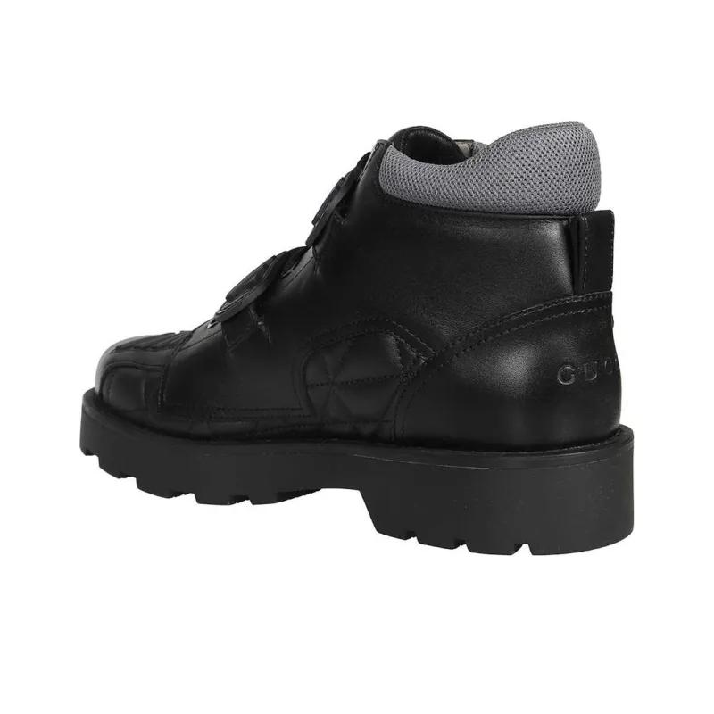 GUCCI Ankle Boots Men Black-3