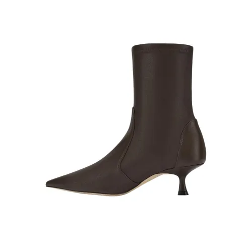 Stuart Weitzman/SW NAOMI Ankle Boots 5cm Women's Brown