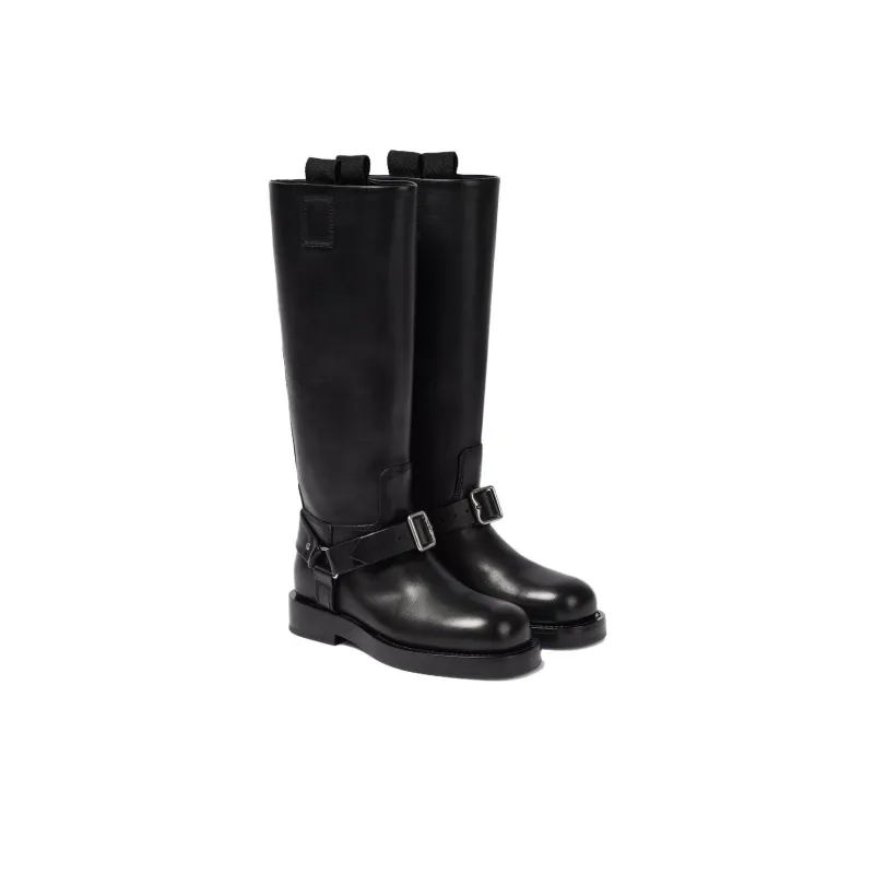 Burberry Knee high Boots Women's Black-2