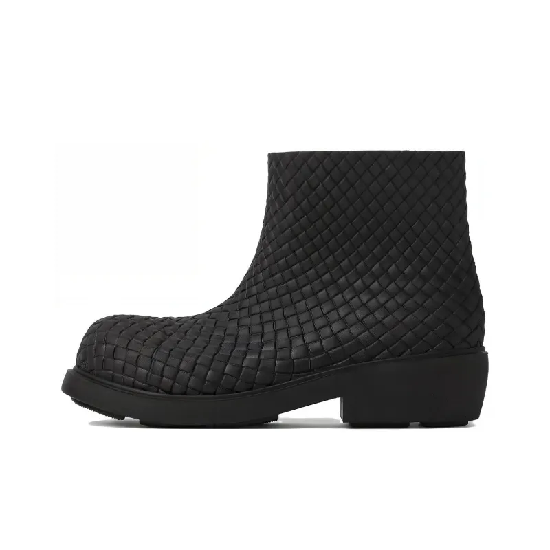 Bottega Veneta Fireman Ankle Boots-0