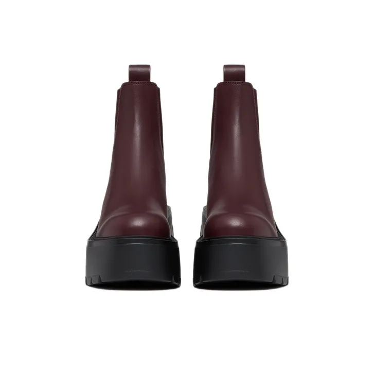 Valentino Uniqueform Chelsea Boots Women's Burgundy-3