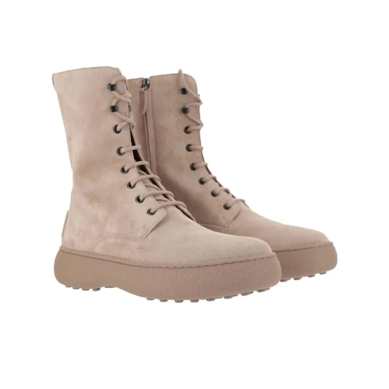 TOD'S Wg Round Toe Ankle Boots Women's-2