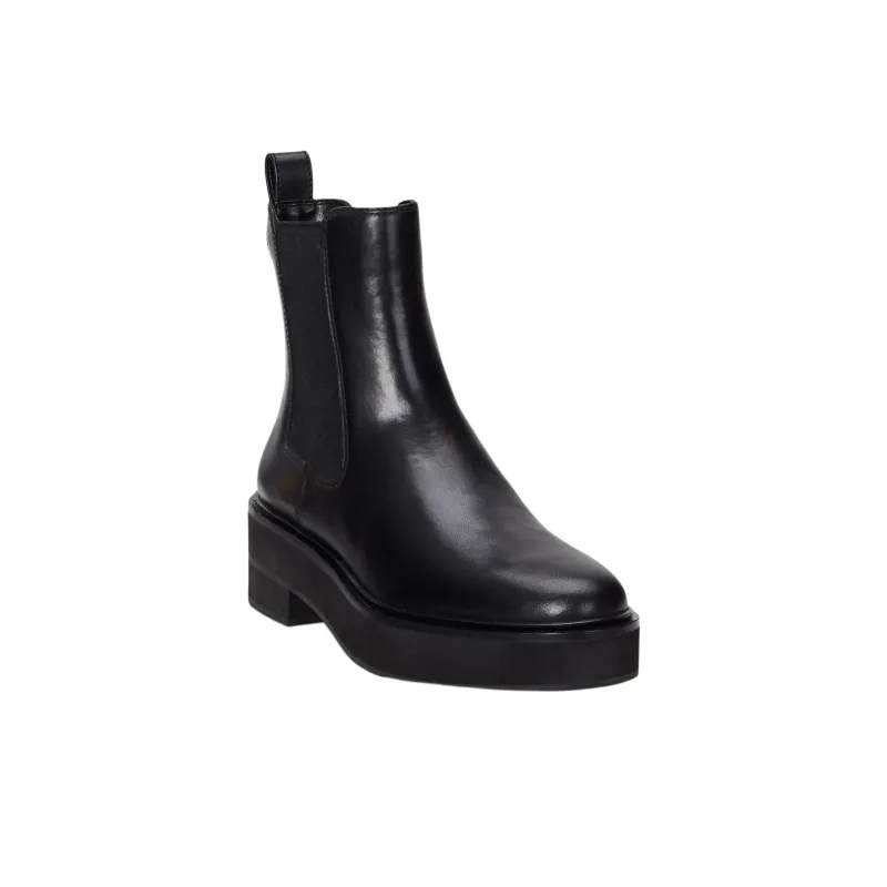 LAUREN RALPH LAUREN Adrianna Short Chelsea Boots Women's Black-2