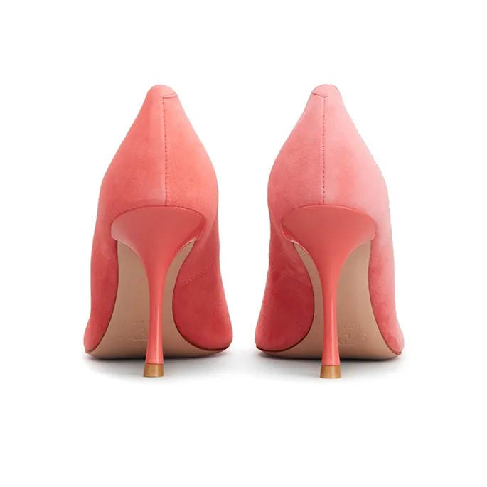 Roger Vivier Slim Heel High Heels 8.5cm Women's Pink-3