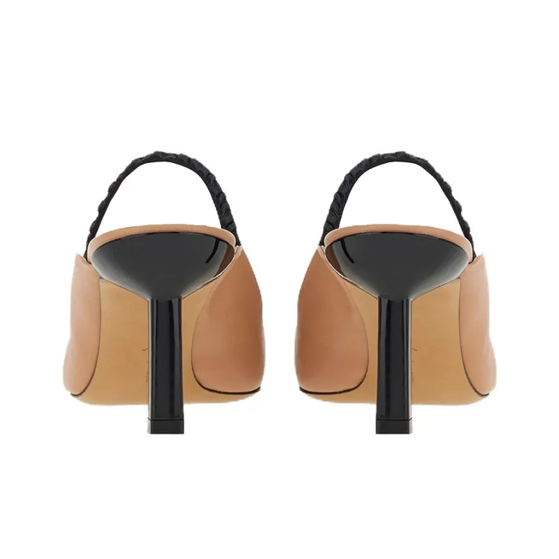 FERRAGAMO Flavia 80mm Slingback Pumps-3