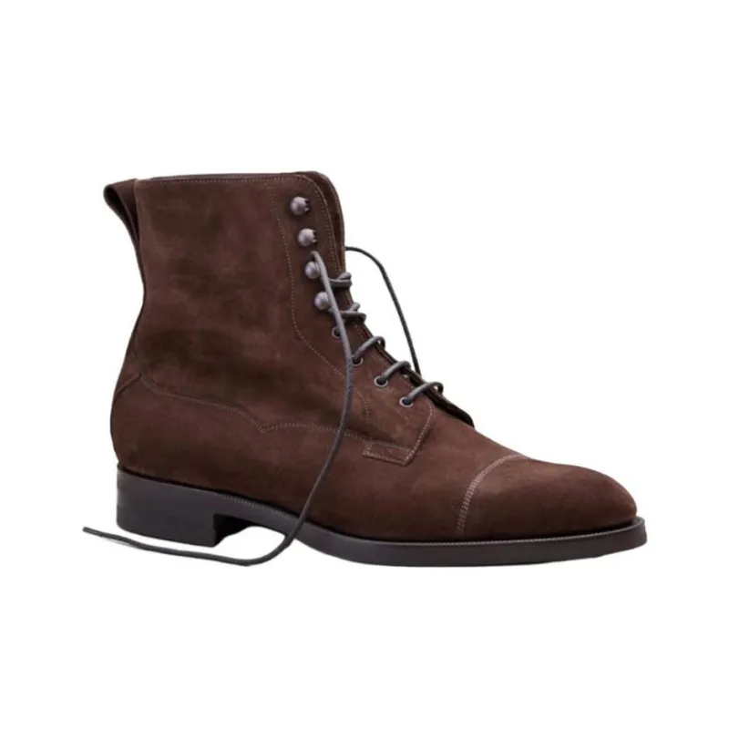 Edward Green Galway Ankle Boots Men's Brown-2