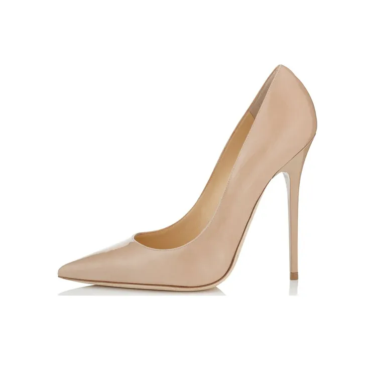 Jimmy Choo Slim Heel High Heels 12cm Women's Nude-0