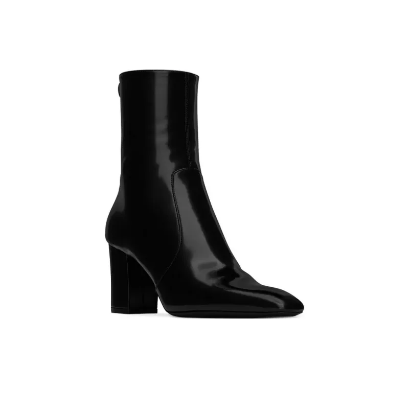 SAINT LAURENT Joelle 70mm Ankle Boots-2