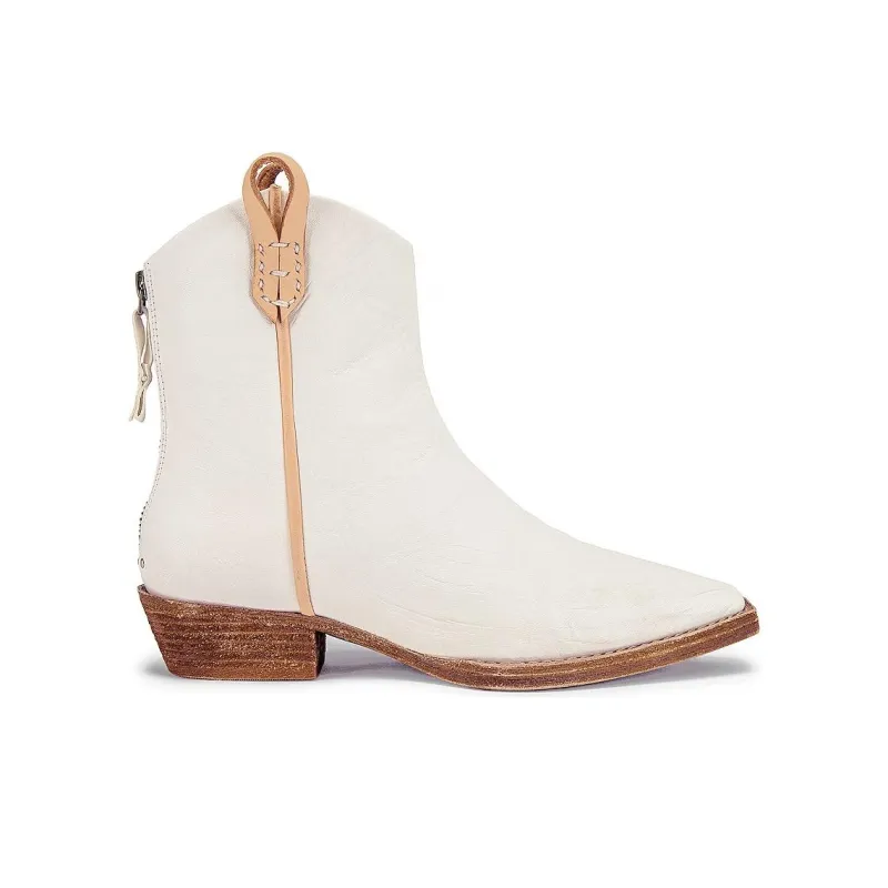 FREE PEOPLE Ankle Boots 4cm Women's White-1