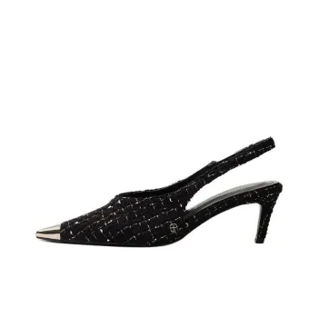 Anine Bing NINA Slim Heel High Heels 6.1cm Women's Black