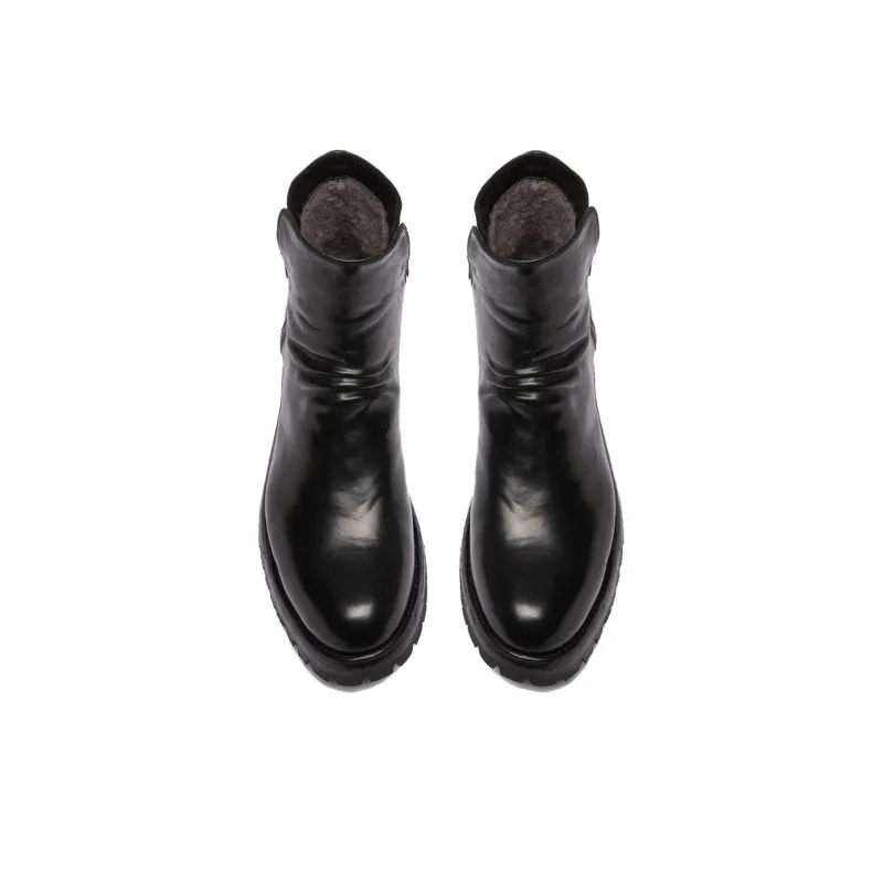 Officine Creative Ikonic Ankle Boots Men's Black-4