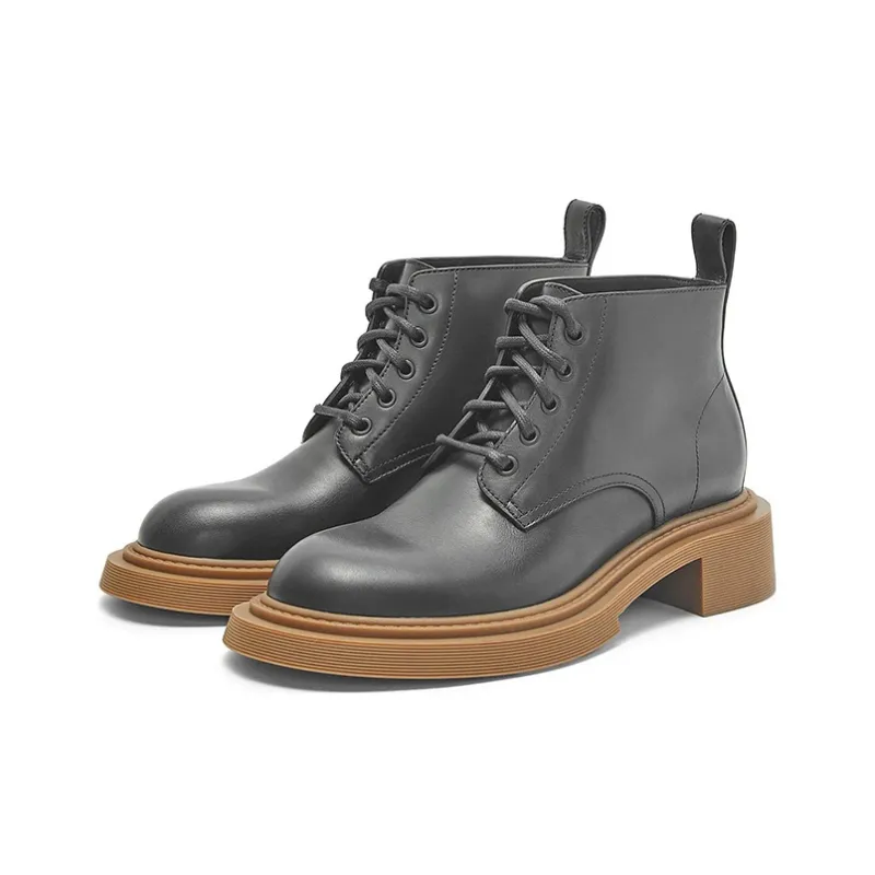 LOEWE Ankle Boots Men Black-2