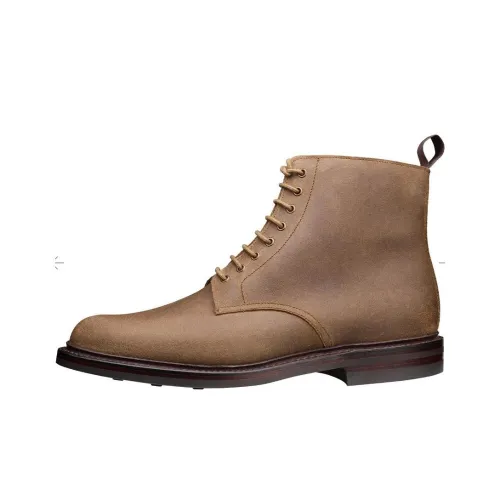 CROCKETT & JONES Kelso Ankle Boots Men's Earth Brown