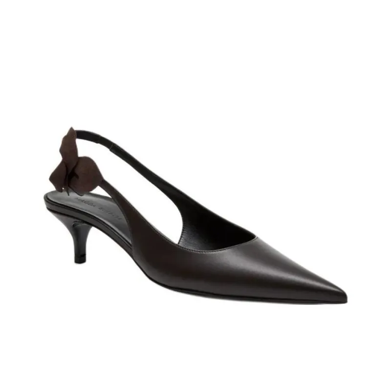 MAGDA BUTRYM Slim Heel High Heels Women's Brown-3